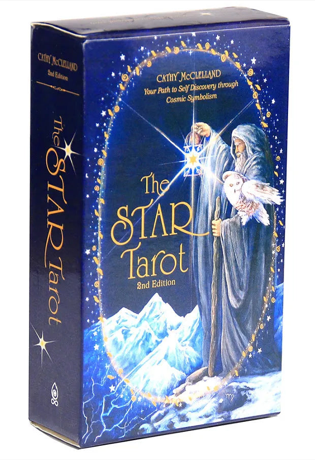 English tarot oracle card prism card deck with coated paper, narrow 10.3cm by 6cm cards