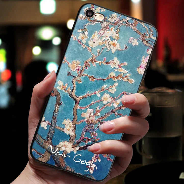 Soft TPU Xiaomi phone case in Harvest colour with Starry Sky design, all-inclusive shockproof cover