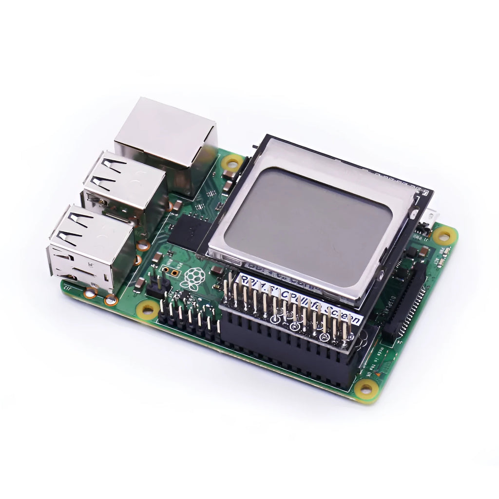 Raspberry Pi 1.6-inch LCD display screen with backlight switch for CPU monitoring