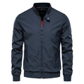 Men's thin casual jacket in polyester available in dark blue, black or Army Green colours