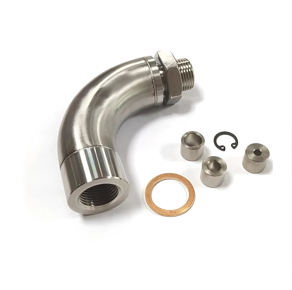 M18 x 1.5 automotive temperature sensor adapter flow valve gas flow crossover fitting
