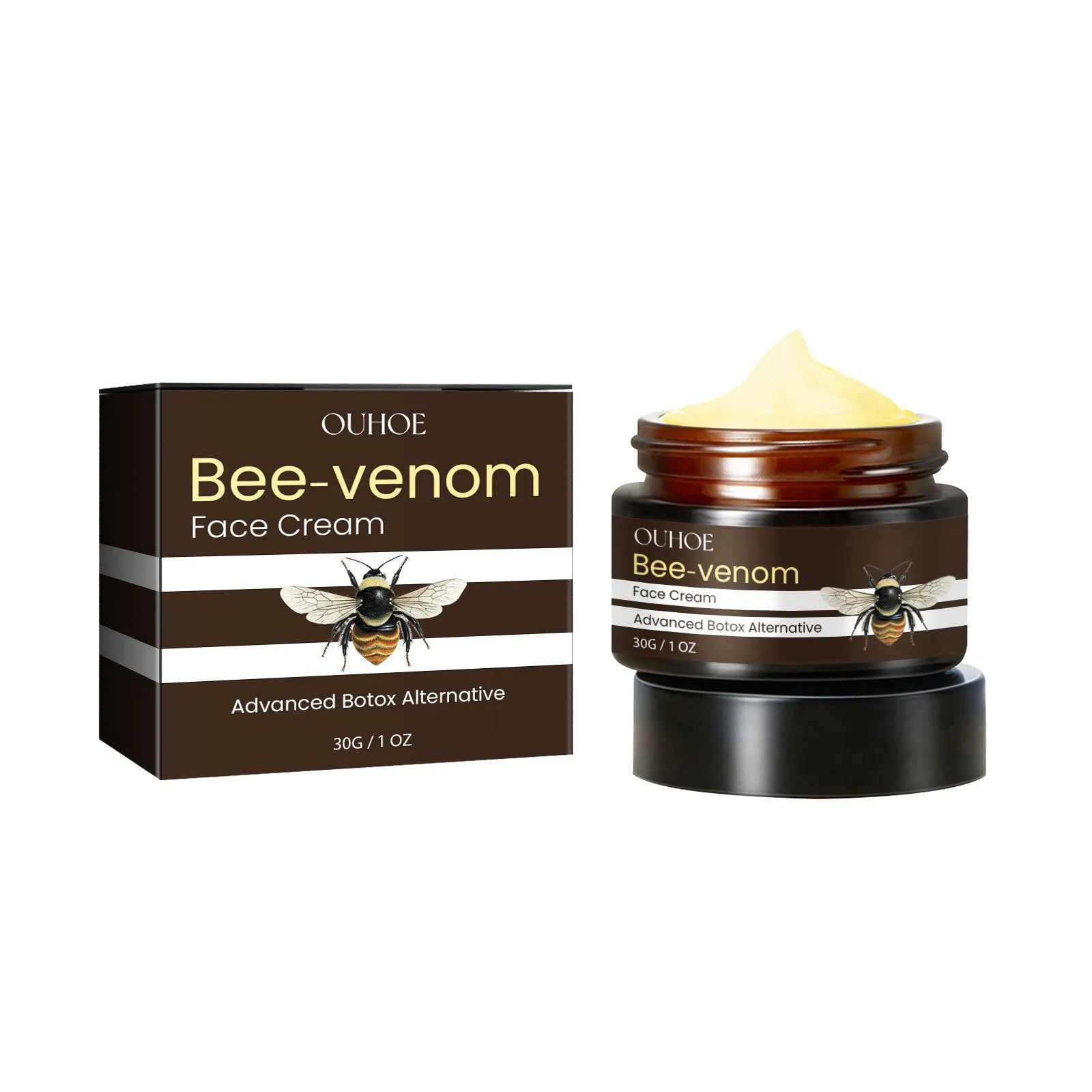 OUHOE Bee Firming Cream 30g container with hydrating nourishing firming properties