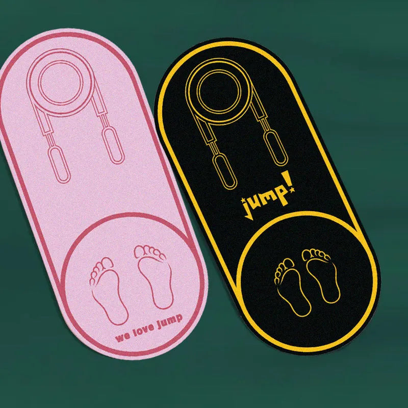 Faux leather yoga mat in black or pink with 6mm thickness shown in three size options