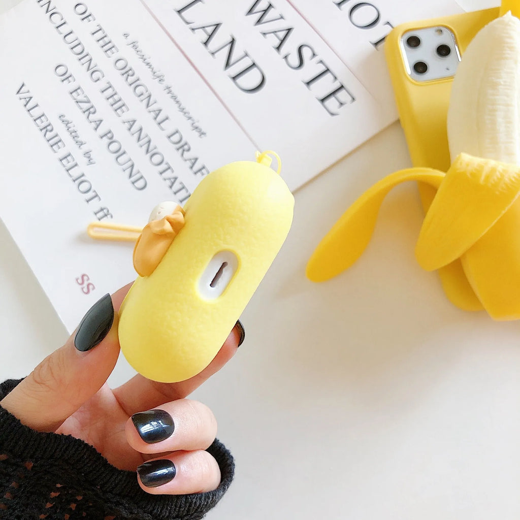 Open banana design IMD mobile phone case for iPhone models showing back cover protection
