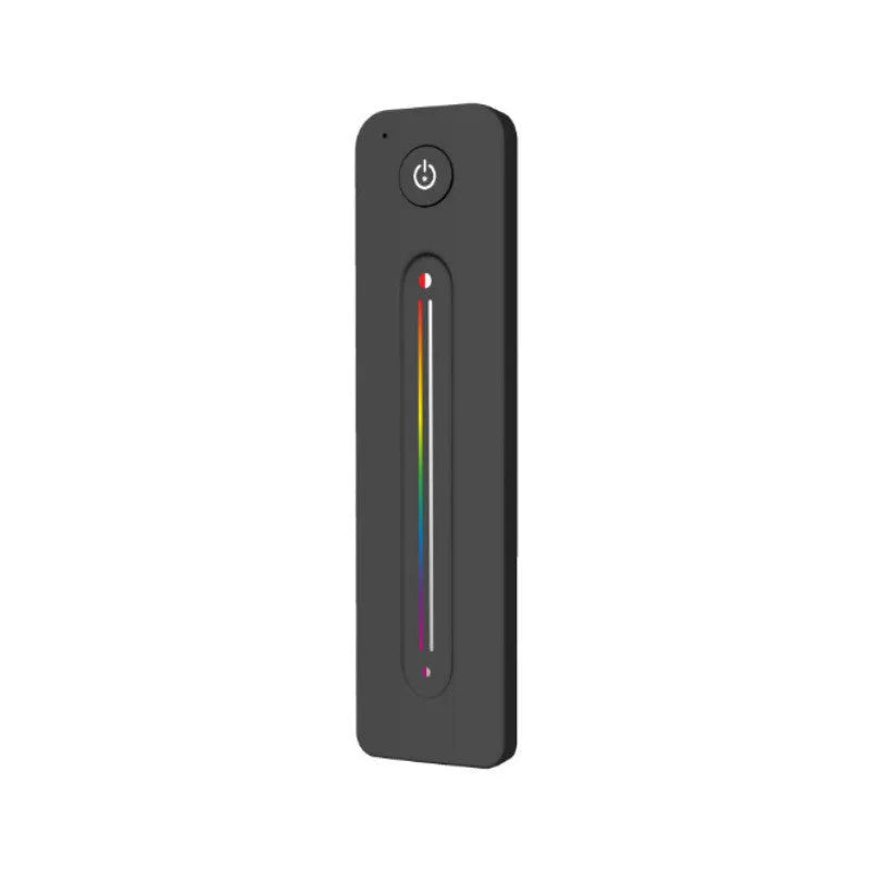 Black LED dimmer wireless RF switch 12-24V 8A RGB controller with remote control, 150x125x23mm