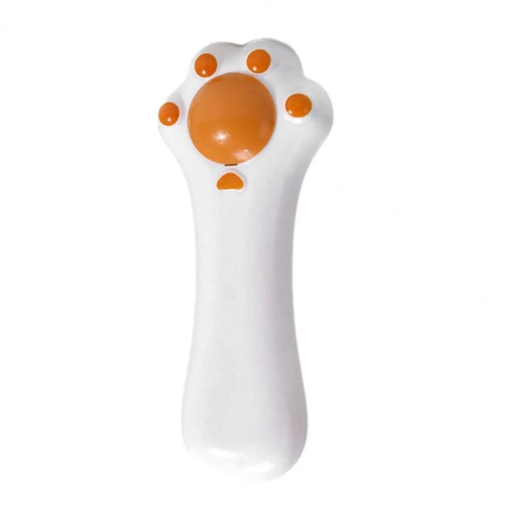Cartoon design cat massage comb toy with catnip compartment and dangling elements for dental care