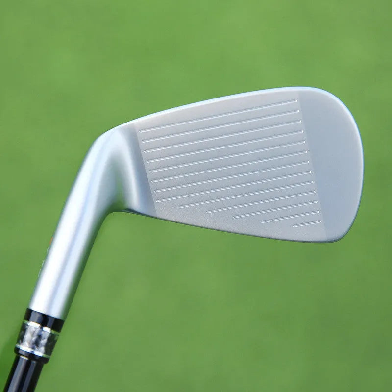 Men's golf iron 32 degree loft 1020 soft iron forged stainless steel head carbon shaft high rebound strike surface new rubber grip