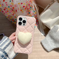 Blue 3D cartoon TPU back cover phone case with card slot for iPhone 11 to 15 Pro Max