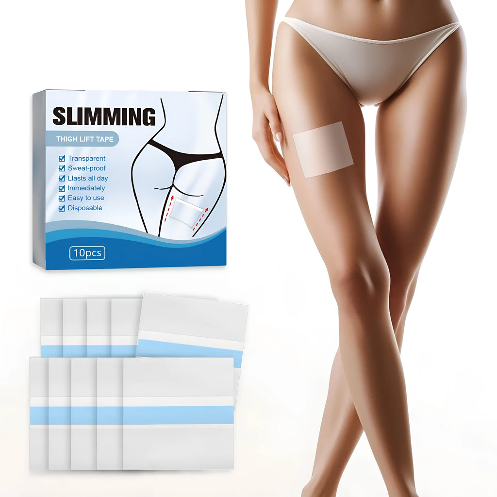 10 pack of 12cm x 12cm body shaping navel stickers with hyaluronic acid and collagen