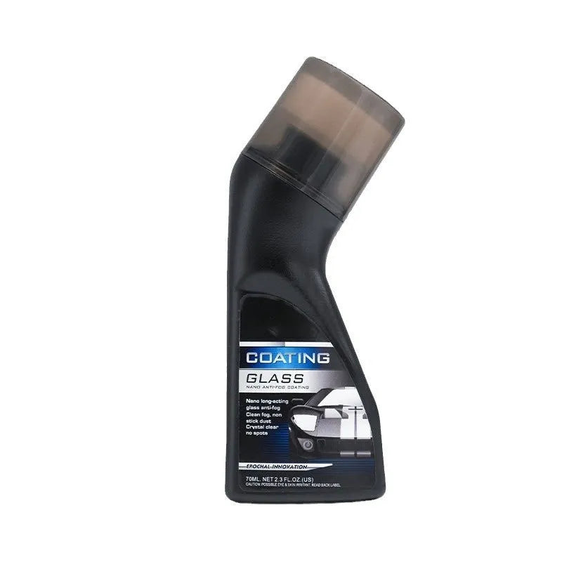 Automotive clear glass anti fog coating agent 70ml English version bottle with fog remover for car windscreens