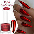 Quick-dry metallic mirror nail polish bottle with 7ml no-bake formula in 26 colour options JS01 to SF12