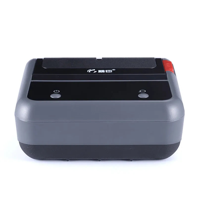 B3S grey commercial smart label printer with 203dpi thermal printing, Bluetooth, 20-75mm label width, 116x110x58mm