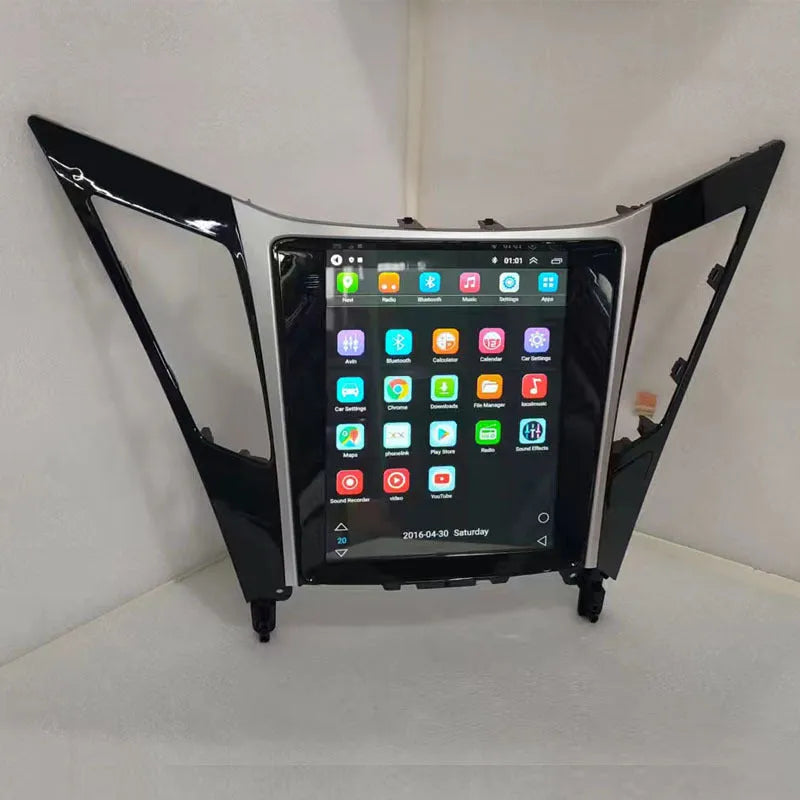 Vertical 9.7 inch Android car navigation touchscreen for Hyundai Sonata