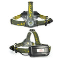 Aluminium alloy induction headlamp retractable fishing light for outdoor camping