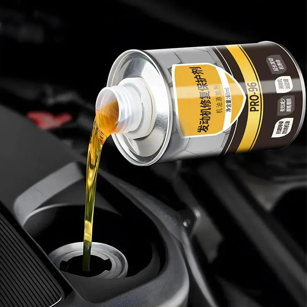 60ml engine anti-wear additive bottle with white screw cap