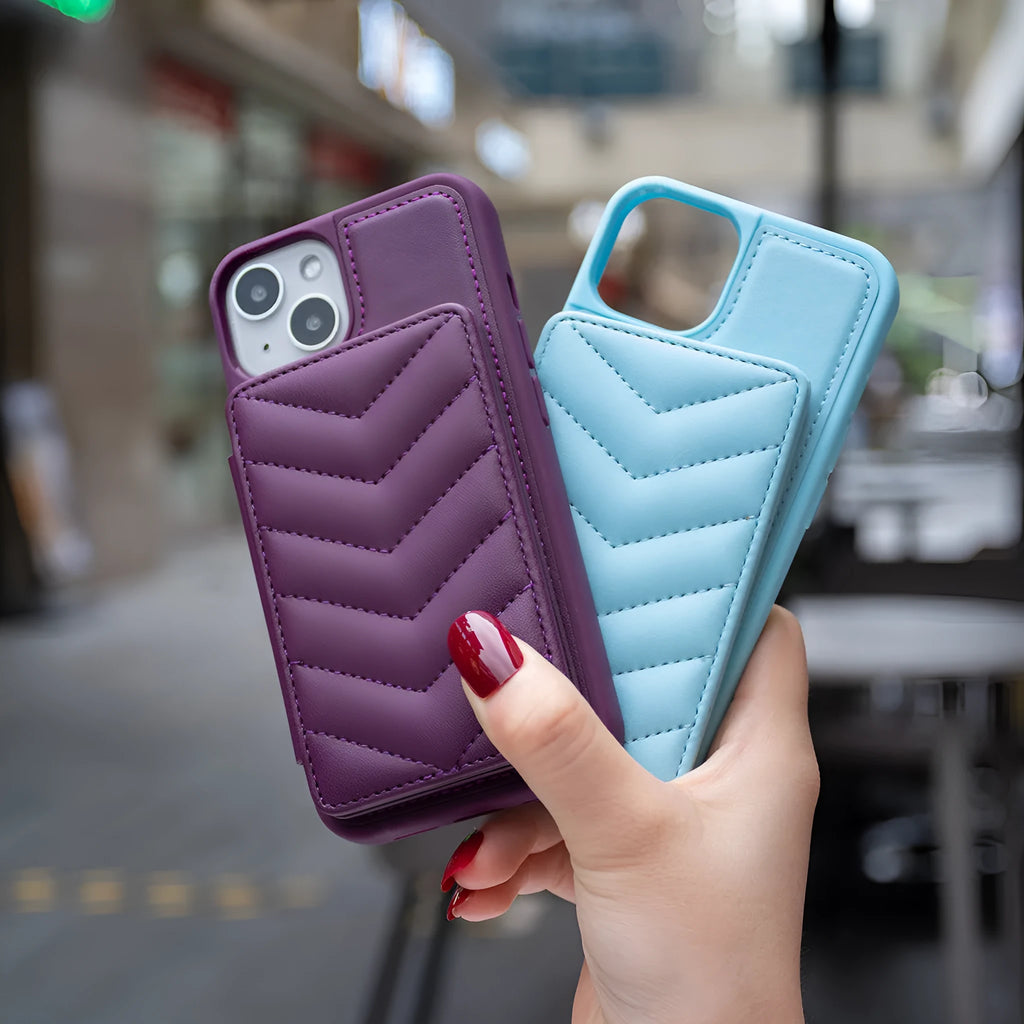 Flip PU leather shoulder crossbody phone case for Apple iPhone in black