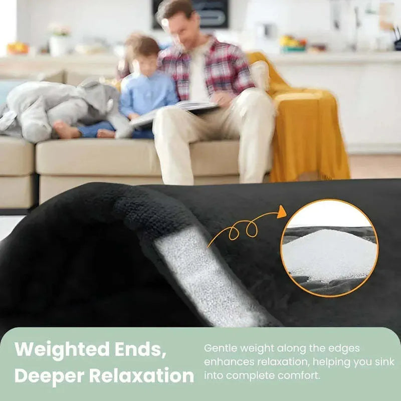 Gray winter warm electric heating shawl for shoulders and neck with EU plug and adjustable fit