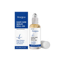 30ml hair care ball with natural oil formulation including ginger root and Moroccan nut oils