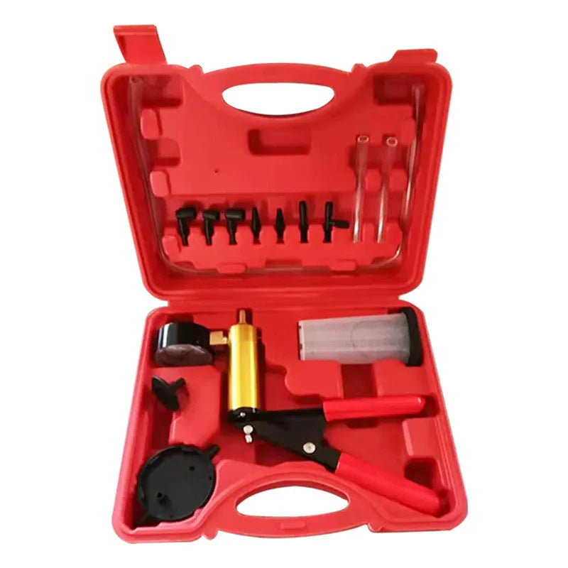Manual aluminium alloy vacuum air blow gun for automotive repair with negative pressure suction function