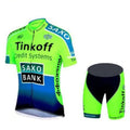 Men's breathable quick-dry cycling suit in blue, with close-fit design and Asian size range