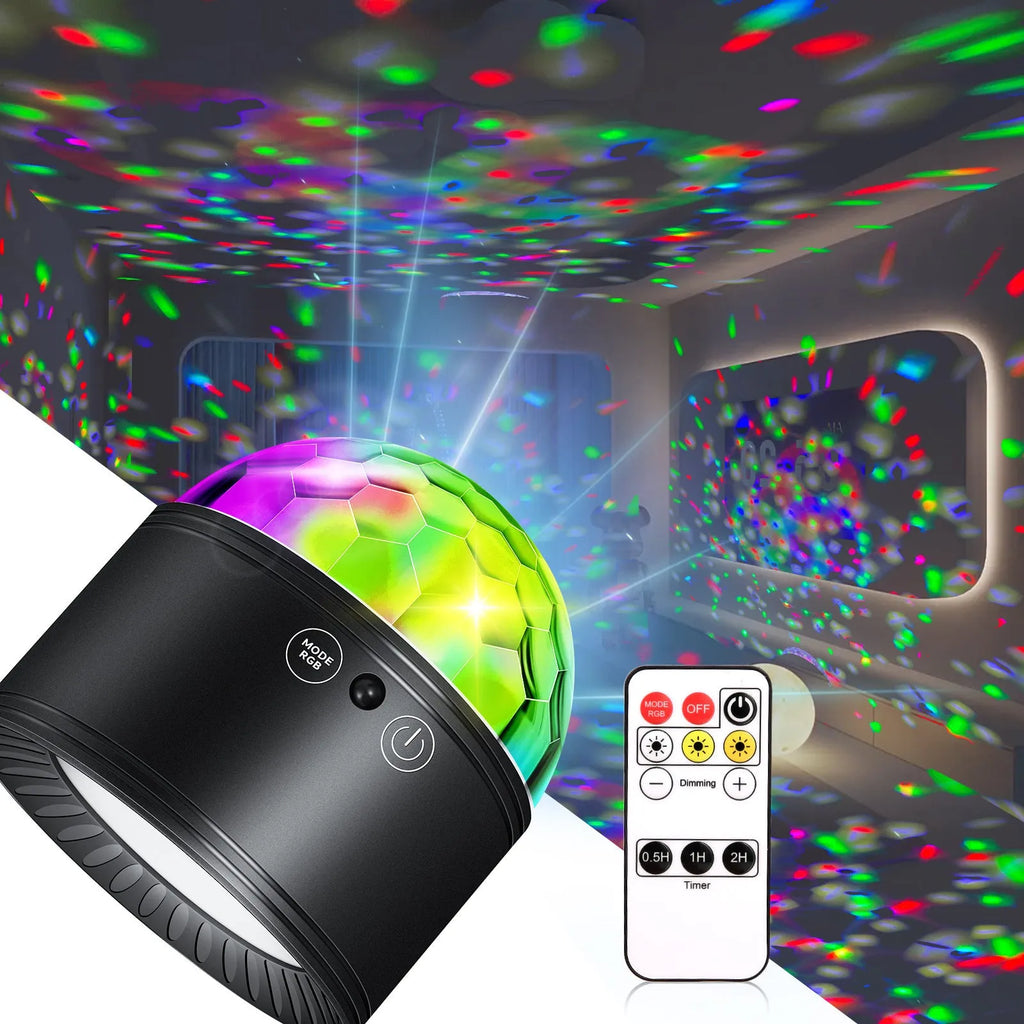Black rechargeable magnetic suction LED wall lamp with remote control on wall, three colour temperature settings