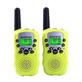 Child walkie talkie handheld station in multiple colours with 22-channel display