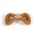 Dog chew bone toy in 8 shape and Y shape designs for teeth cleaning and play