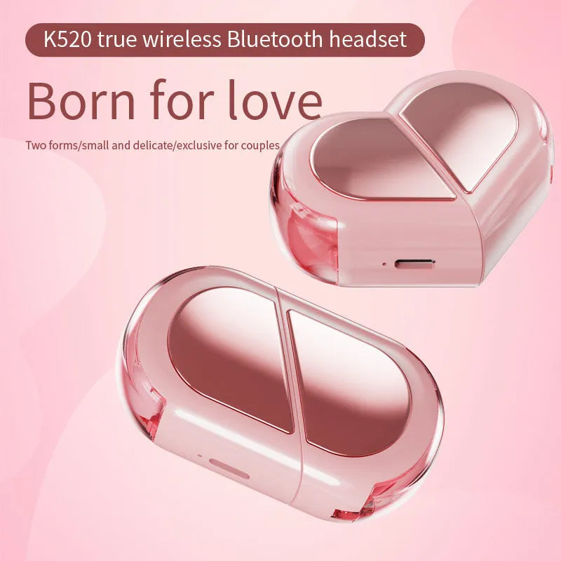 Creative K520 rotatable wireless Bluetooth earphones in black, white, or pink colours