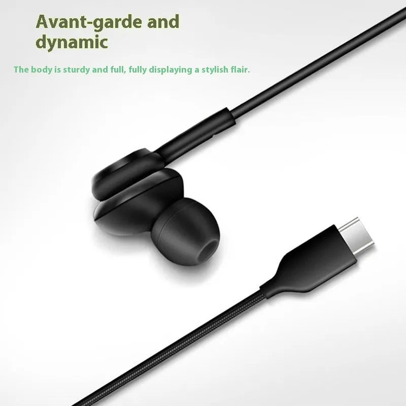 Decoding Digital extra bass earbuds headset, plastic construction, 3.5mm plug, 1.2m wire, for Note10 S10 S8