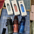 Food grade portable sports water cup with tea compartment in Chinese style ceramic design