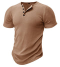 Men's slim-fit sports t-shirt in polyester, shown in army green colour.