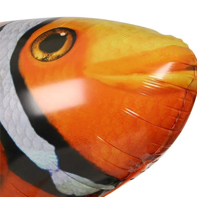 Remote control shark toy air swimming fish infrared flying RC airplane balloon nylon
