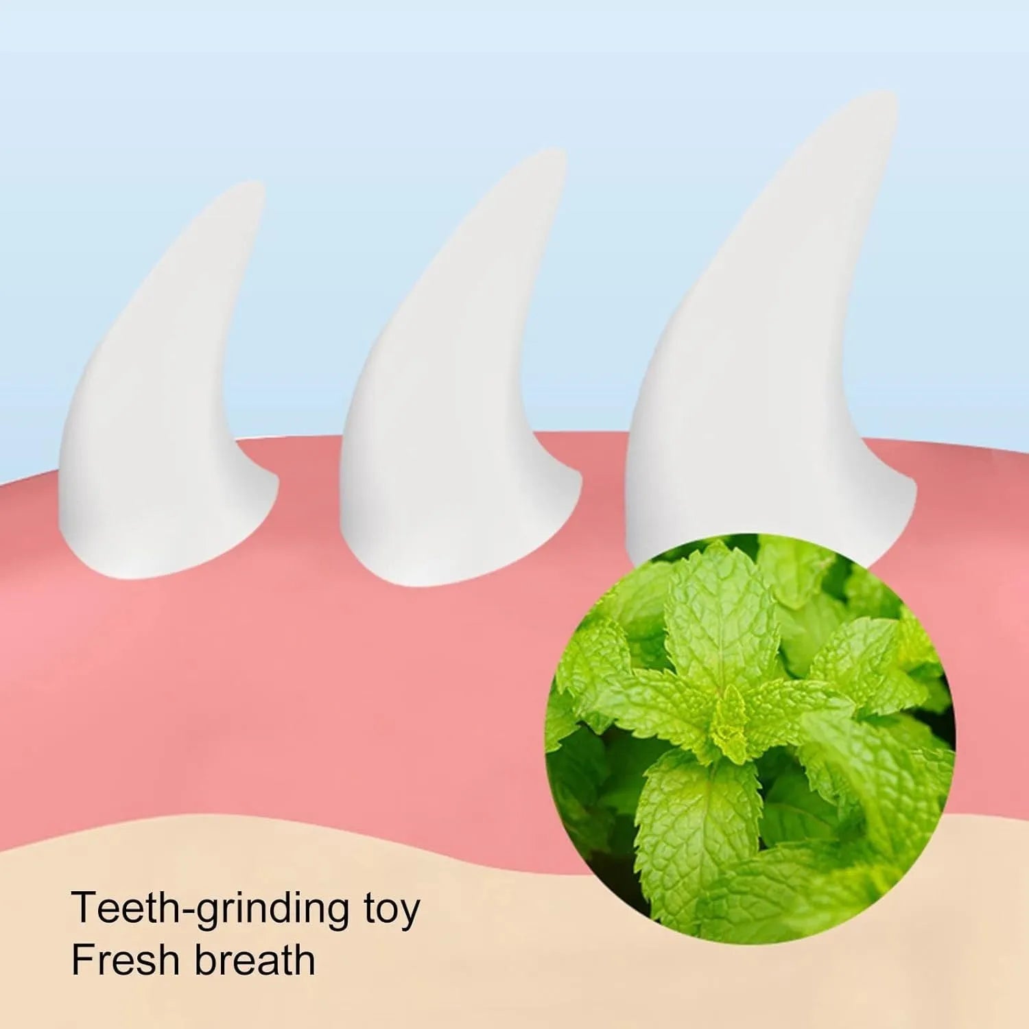 Blue self-adhesive catnip carrot toy for wall mounting and teeth cleaning