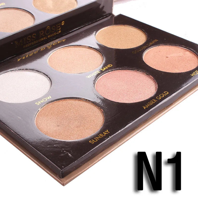 MISS ROSE highlighter powder concealer in N1 and N2 colours for any skin type normal specification