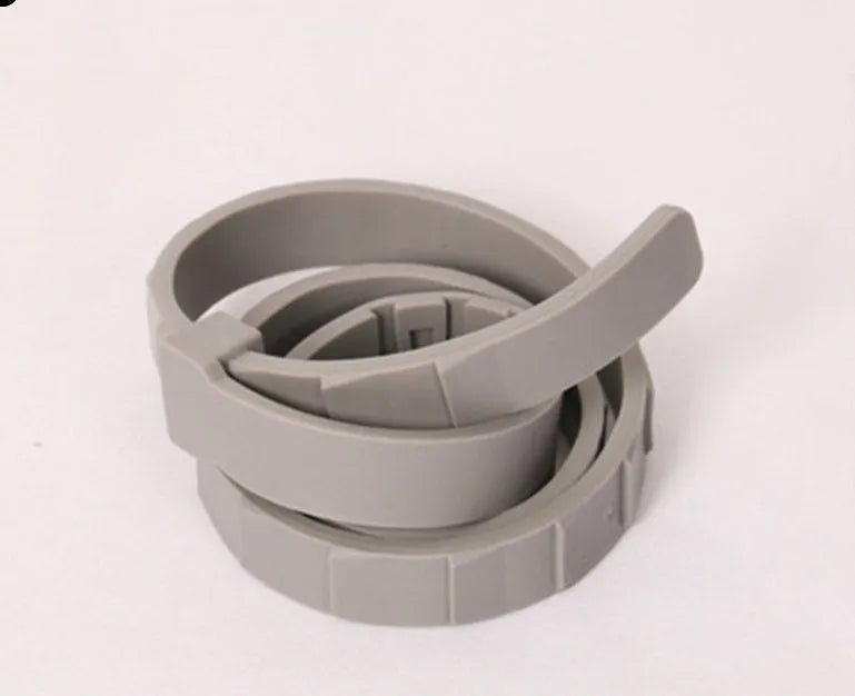 Rainbow plastic anti-flea pet collar for cats or dogs in boxed packaging