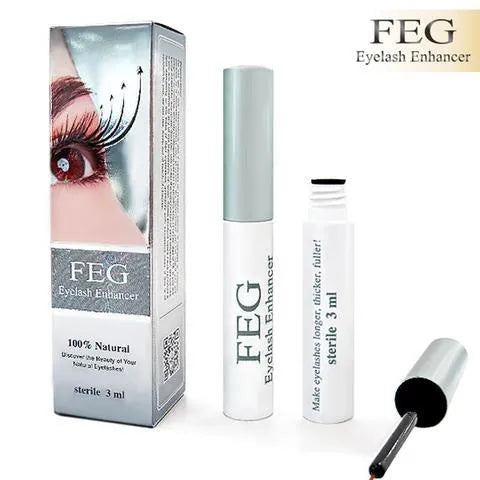 FEG Eyelash Enhancer 30ml paraben-free lash and brow serum for longer thicker lashes