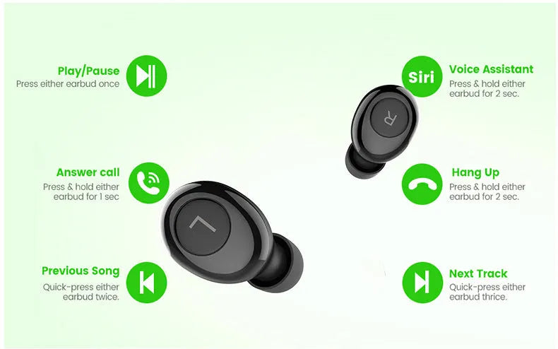 H001 rechargeable Bluetooth digital headset sound amplifier in black for swimming and wading sports made from medical plastic