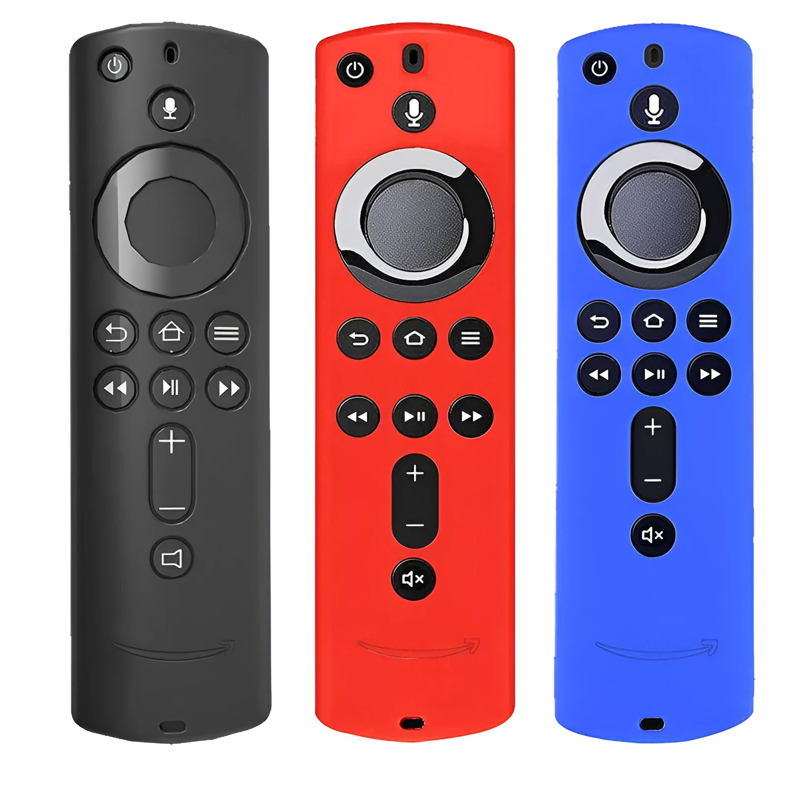 Black silicone protective case for Stick 4K remote media player 2 3