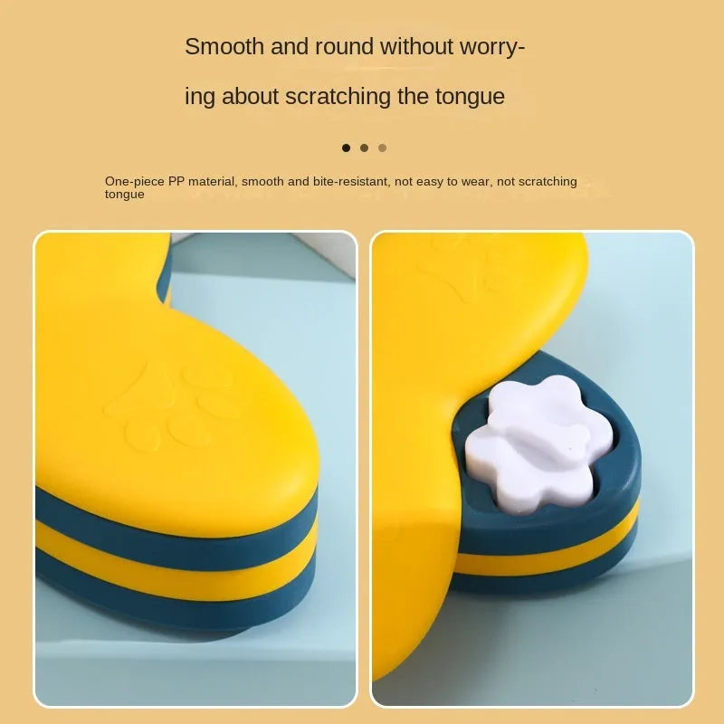 Green and yellow dog puzzle toy slow feeder with nine hidden treat compartments and bone covers