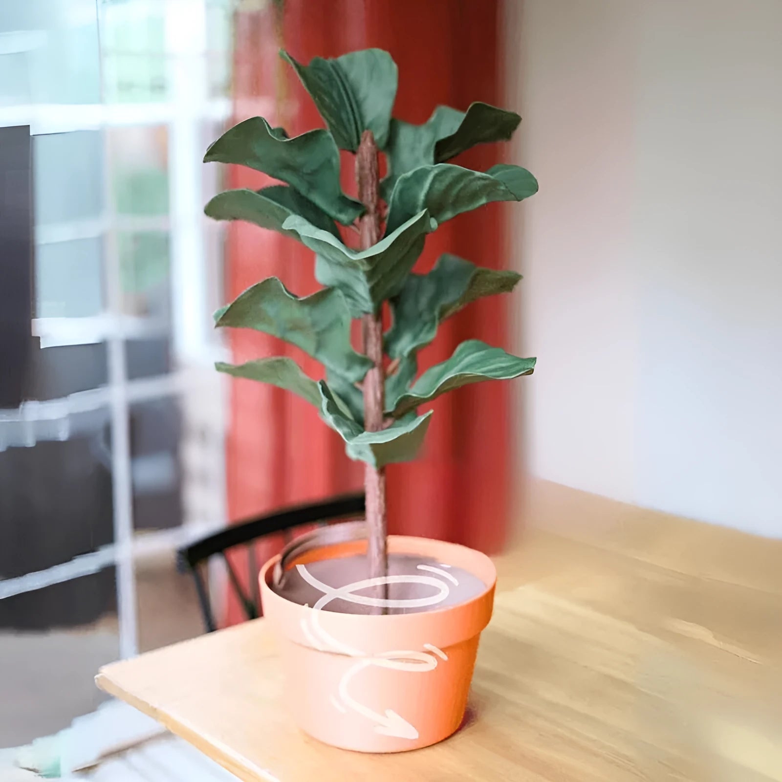 Simulation Green Plant Coin Bank Money Tree 3D Printed PLA Piggy Bank Novelty Money Storage Whole Tree Colour Home Desk Decor Savings Gift for Adults and Children
