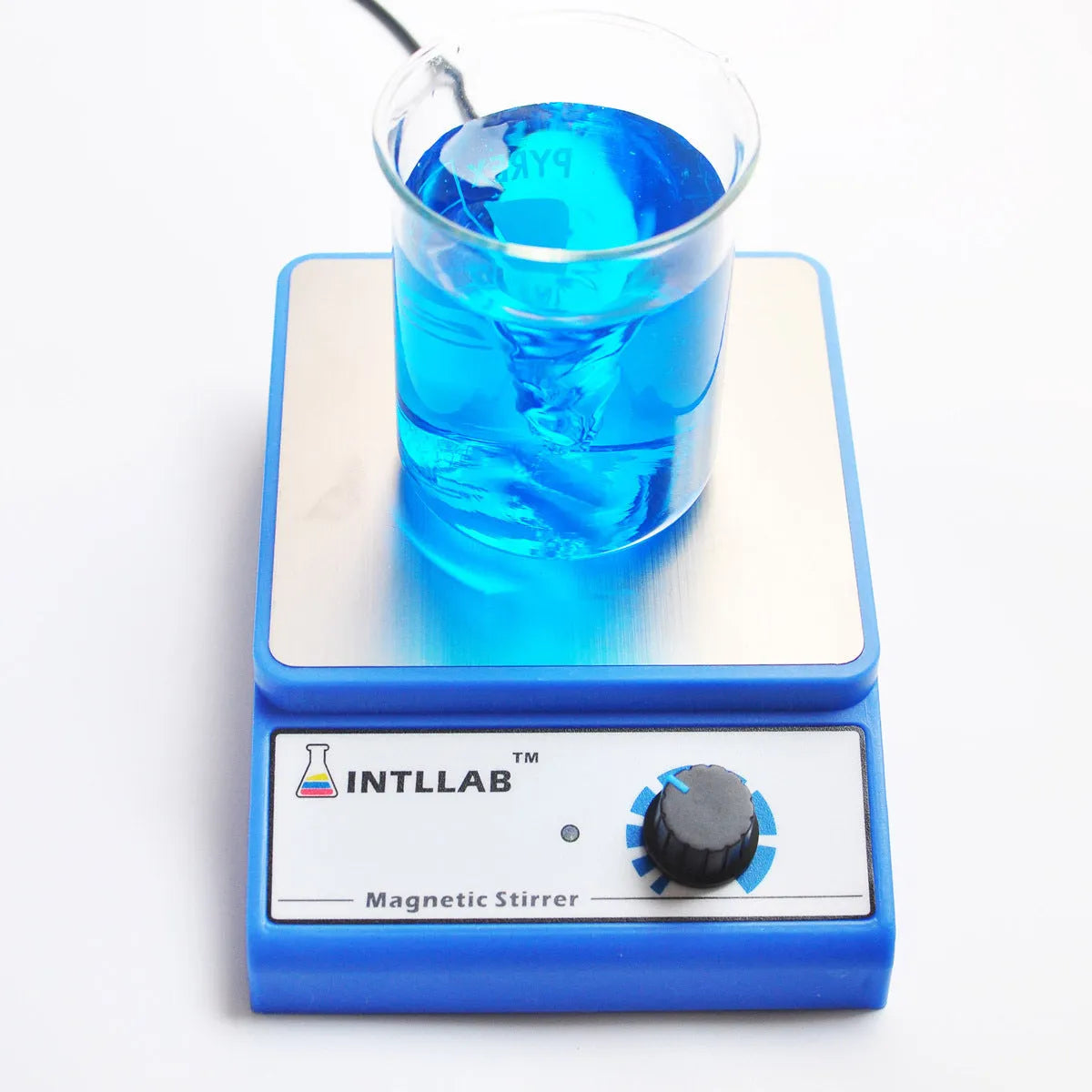 Laboratory magnetic stirrer MS500 with ABS and 316 stainless steel body, 130x130mm work table, 3000ml capacity