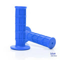 Pair of 22mm motorcycle handlebar grip covers in assorted colours on a grey background.