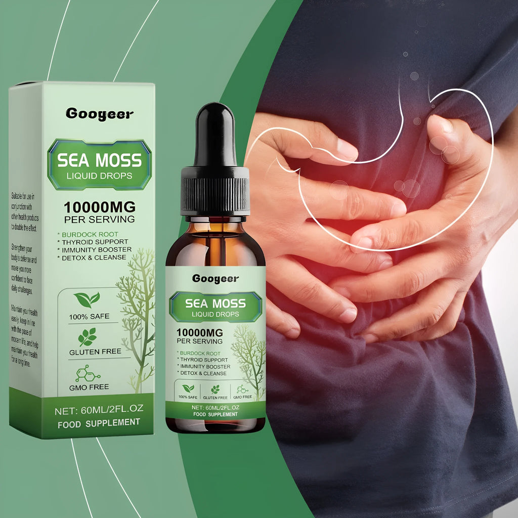 Googeer Sea Moss Liquid Drops 60ml body treatment bottle