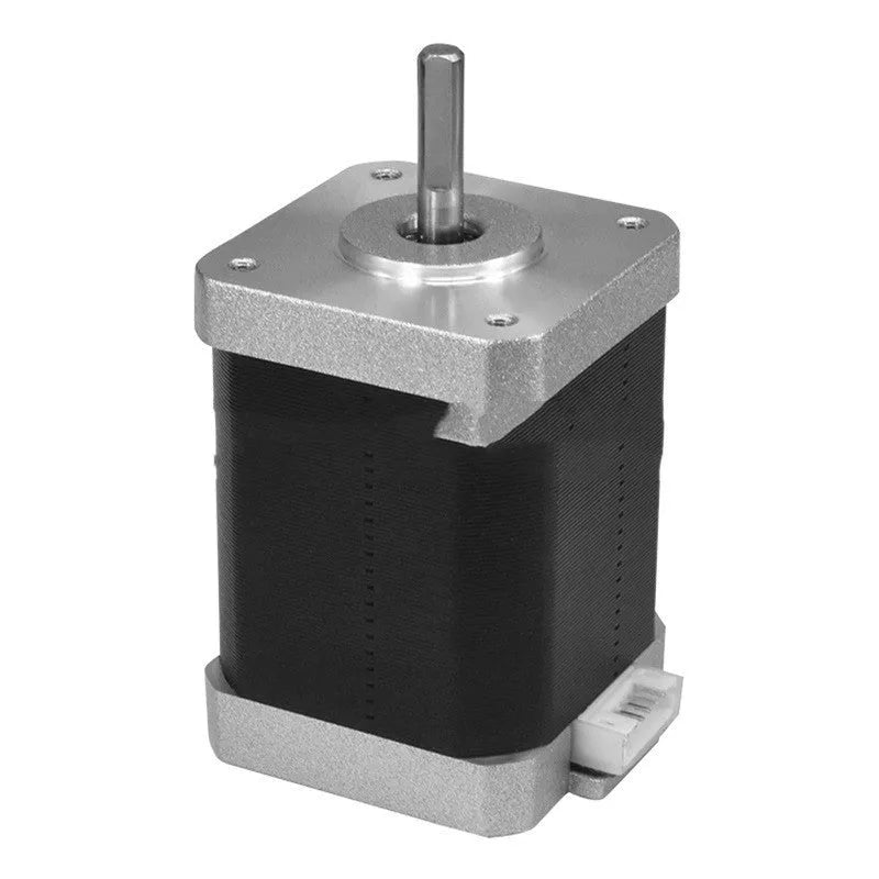Black 2-phase stepper motor 60mm height for 3D printer DIY build with 4-wire connector
