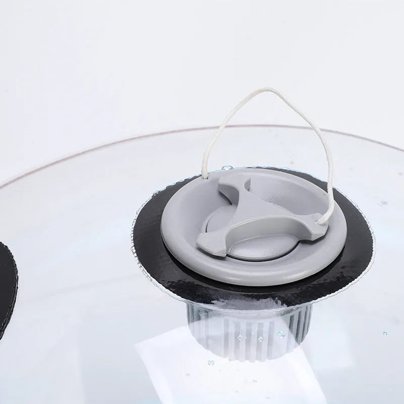 Transparent PVC inflatable water bag fitness ball, 38cm diameter, 720g empty, for sports and irrigation.