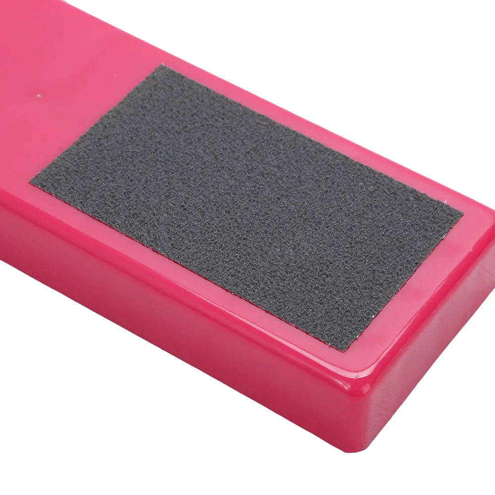 Pink and white ballet foot rotation trainer for instep and toe strengthening
