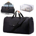 Folding duffel bag in Oxford cloth for travel and gym use