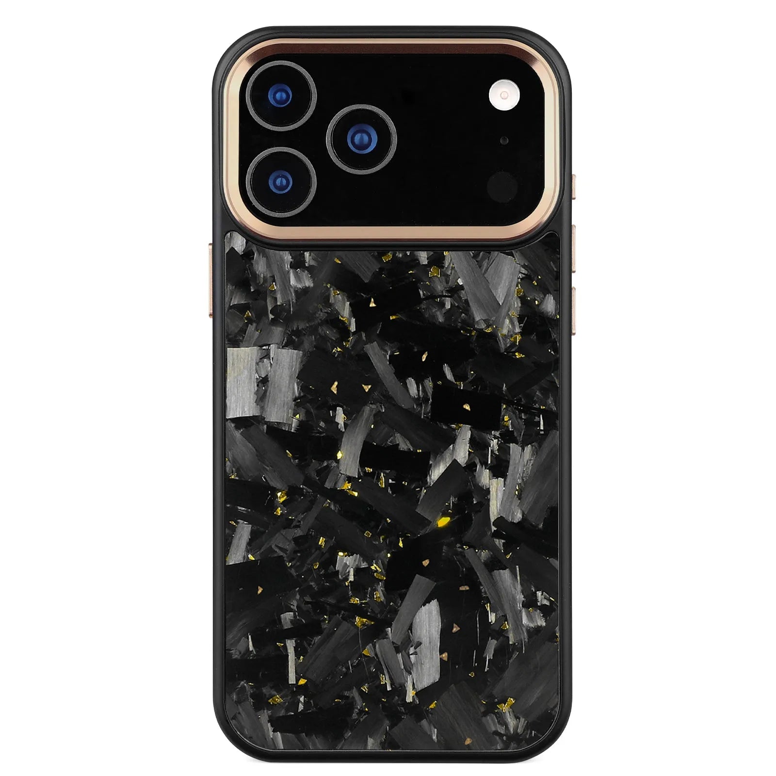 Large pattern phone case in a view showing the colour options and fit for iPhone models