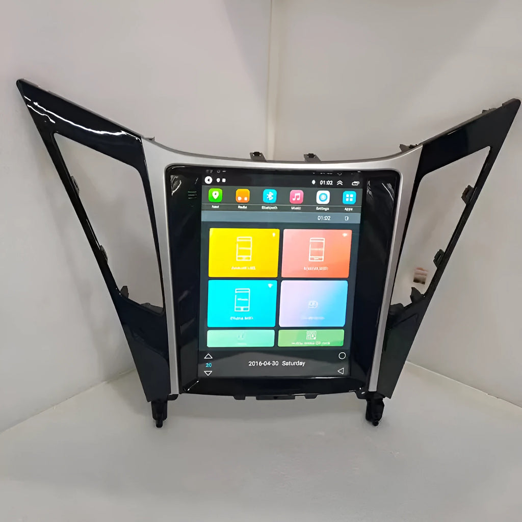 Vertical 9.7 inch Android car navigation touchscreen for Hyundai Sonata