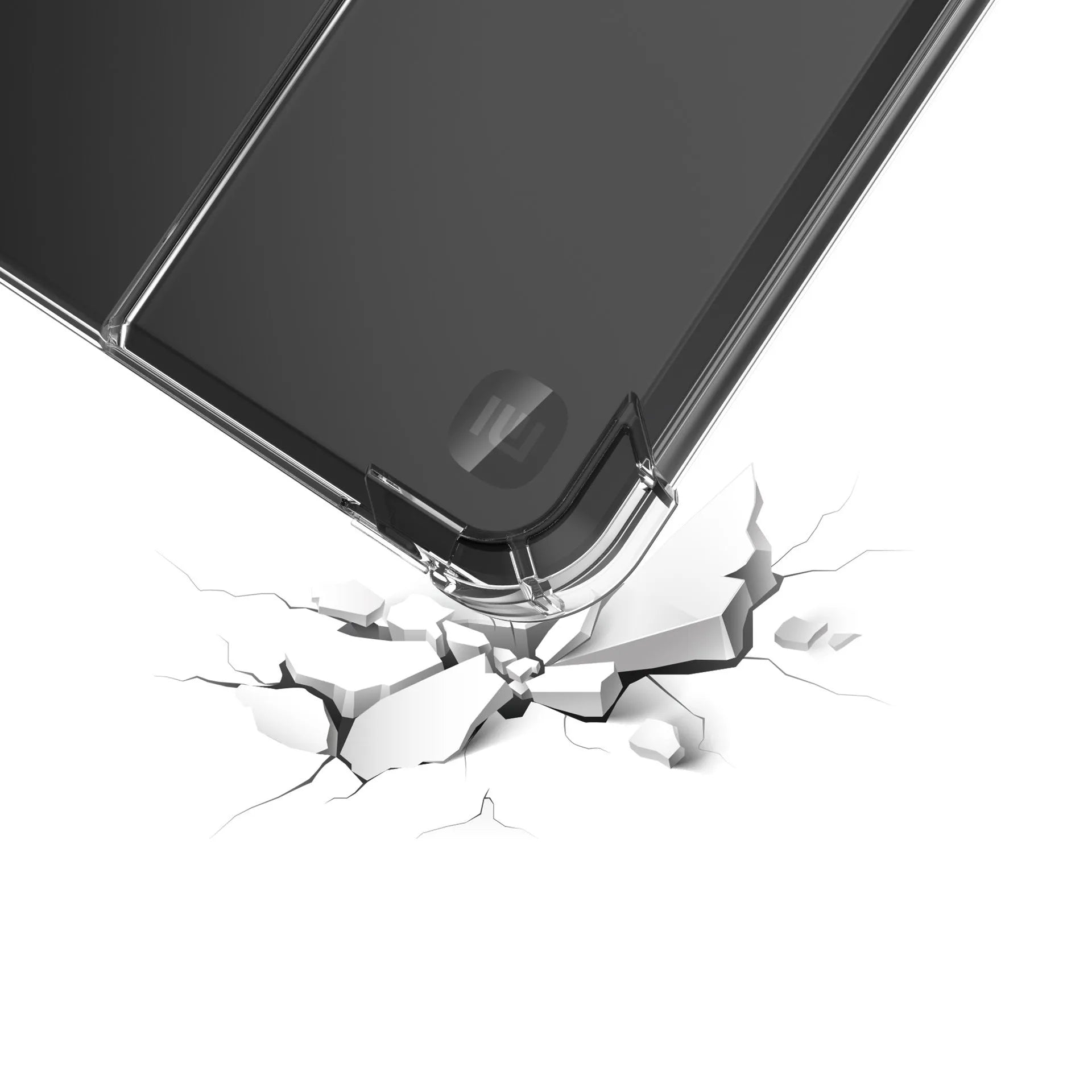 Transparent airbag phone case for Xiaomi 7-inch tablet with shockproof protection
